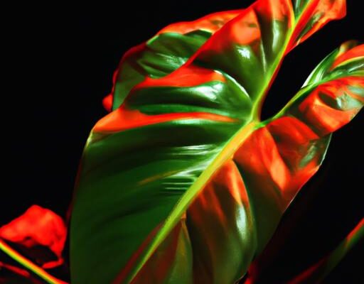 Red Stemmed Philodendron